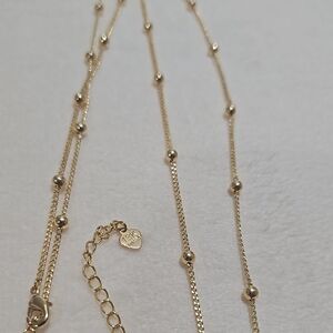 Gold Satellite Necklace